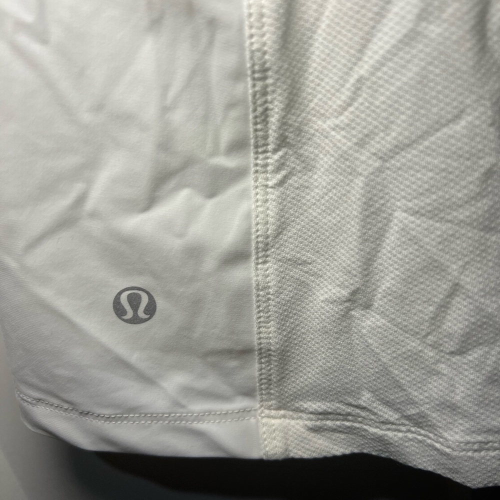 Lululemon Structured White Tank Top Size Small